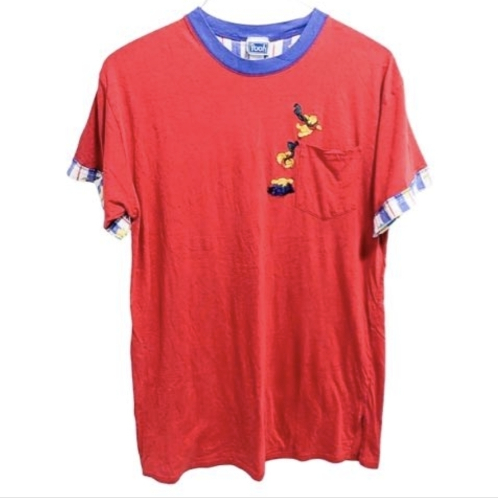 Vintage Disney Pooh Pajama Shirt Large - Picture 1 of 5